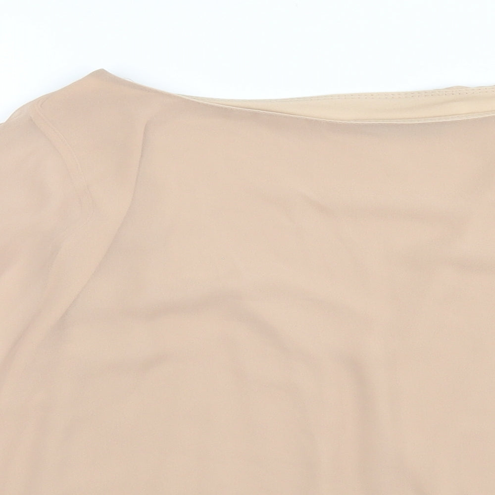 Wallis Womens Brown   Basic T-Shirt Size 6