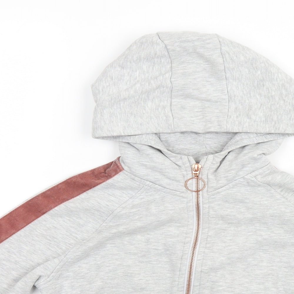 Marks and Spencer Boys Grey   Full Zip Hoodie Size 10-11 Years