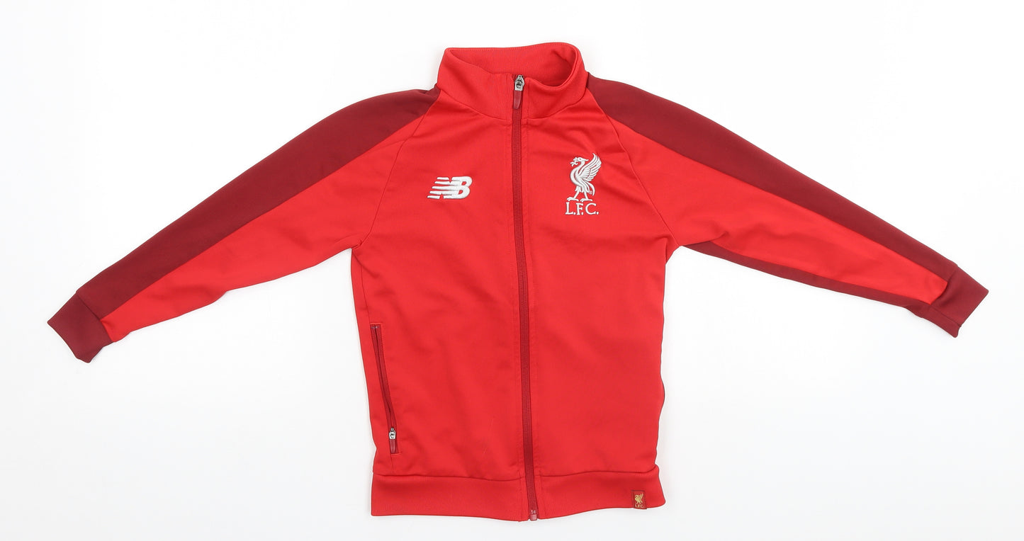 New Balance Boys Red   Jacket  Size 7-8 Years  - LFC, Liverpool