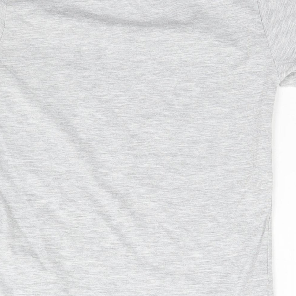 H&M Girls Grey   Basic T-Shirt Size 7-8 Years  - Just Spin, Fidget Spinner