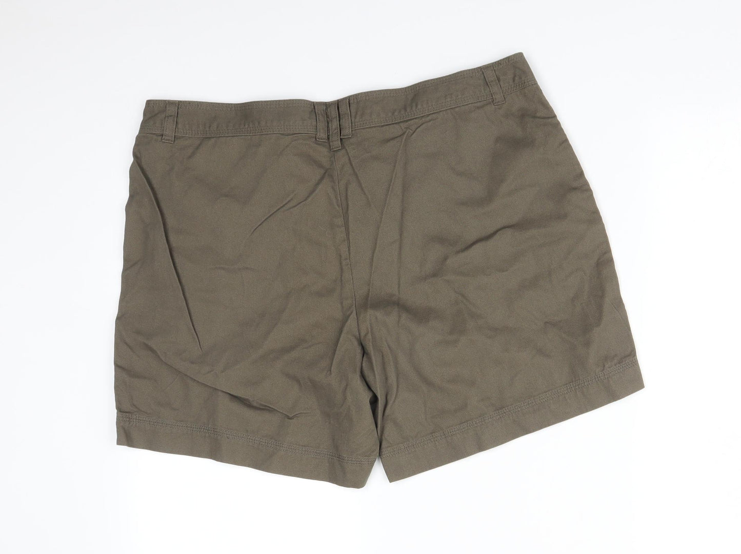 George Womens Green   Chino Shorts Size 14