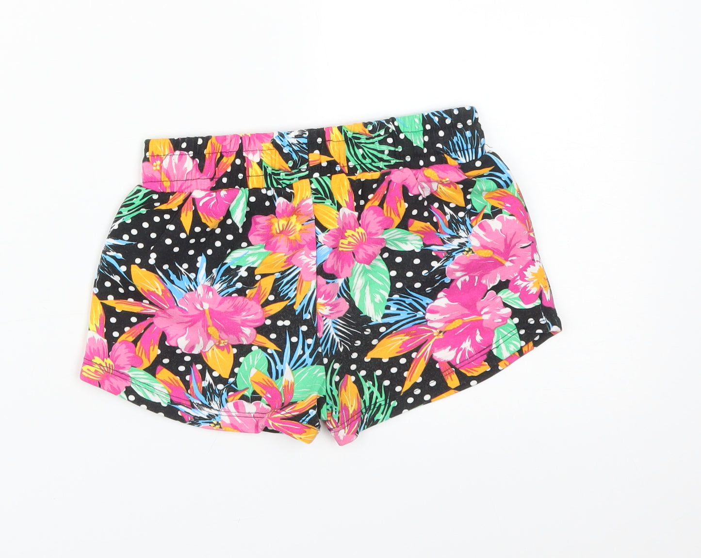 Matalan Girls Multicoloured Floral   Shorts Size 5 Years