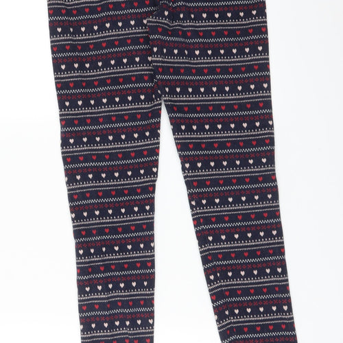 Jack Wills Womens Multicoloured Fair Isle   Pyjama Pants Size 8