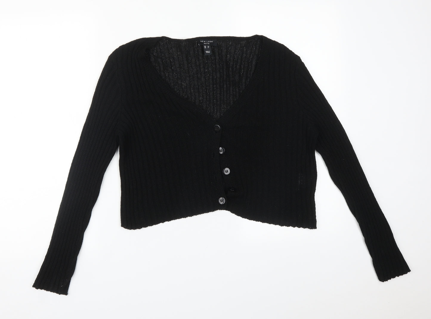 New Look Womens Black   Cardigan Jumper Size 12