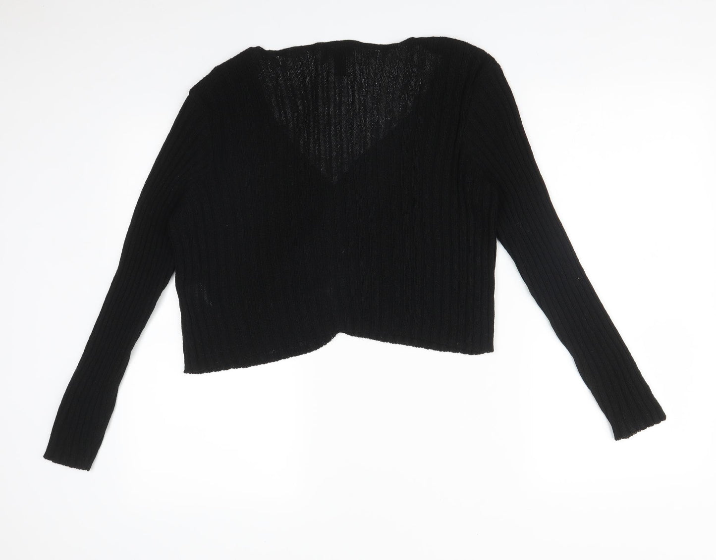 New Look Womens Black   Cardigan Jumper Size 12