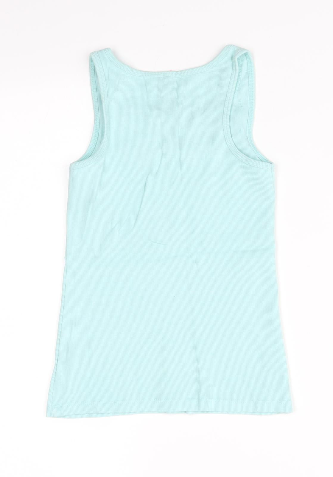 NEXT Girls Blue   Basic Tank Size 8 Years