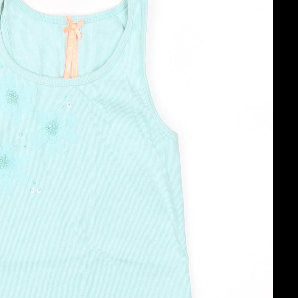 NEXT Girls Blue   Basic Tank Size 8 Years