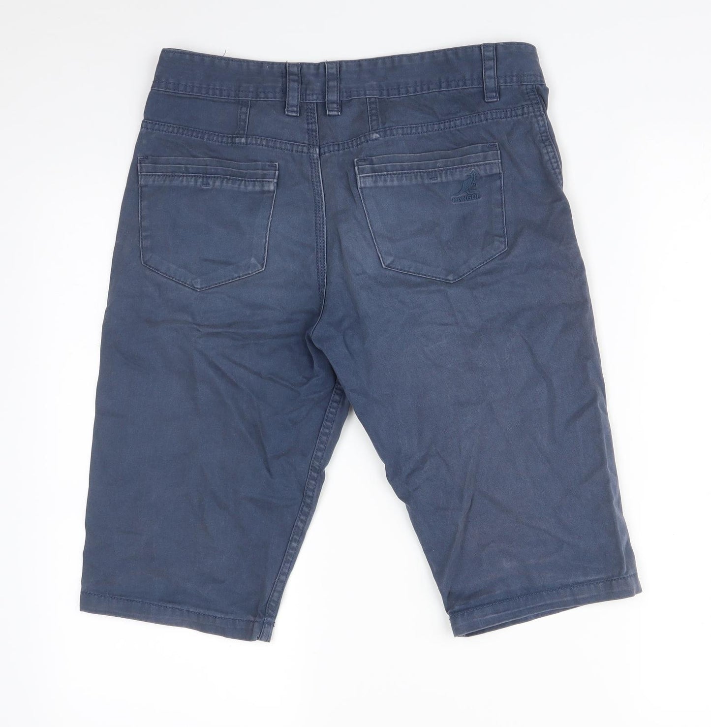 Kangol Boys Blue   Chino Shorts Size 13 Years