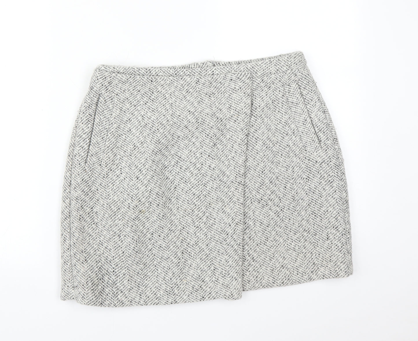 New Look Womens Grey   Straight & Pencil Skirt Size 12