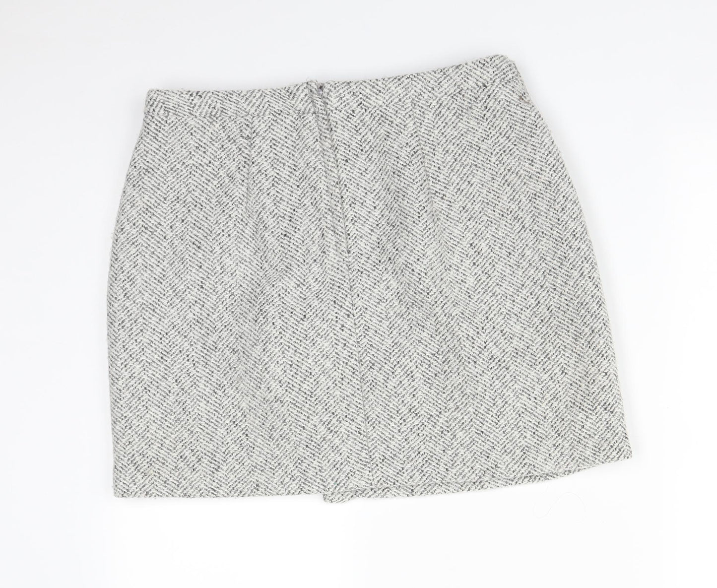 New Look Womens Grey   Straight & Pencil Skirt Size 12