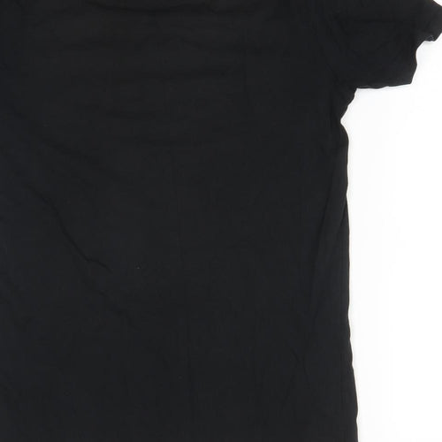 GARMENT COMPANY Mens Black    T-Shirt Size S