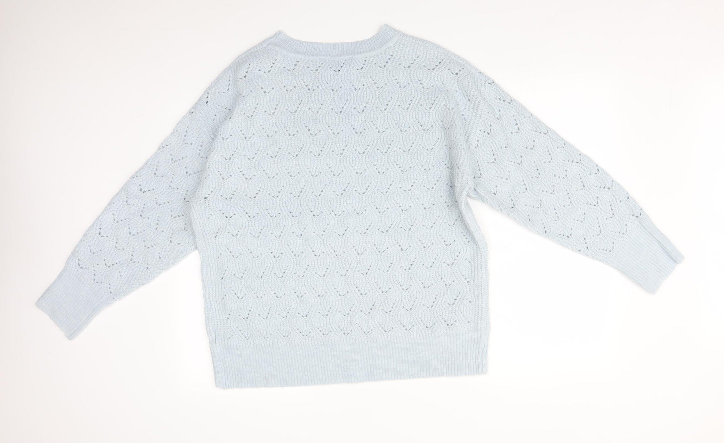 Dorothy Perkins Womens Blue Striped  Pullover Sweatshirt Size 16