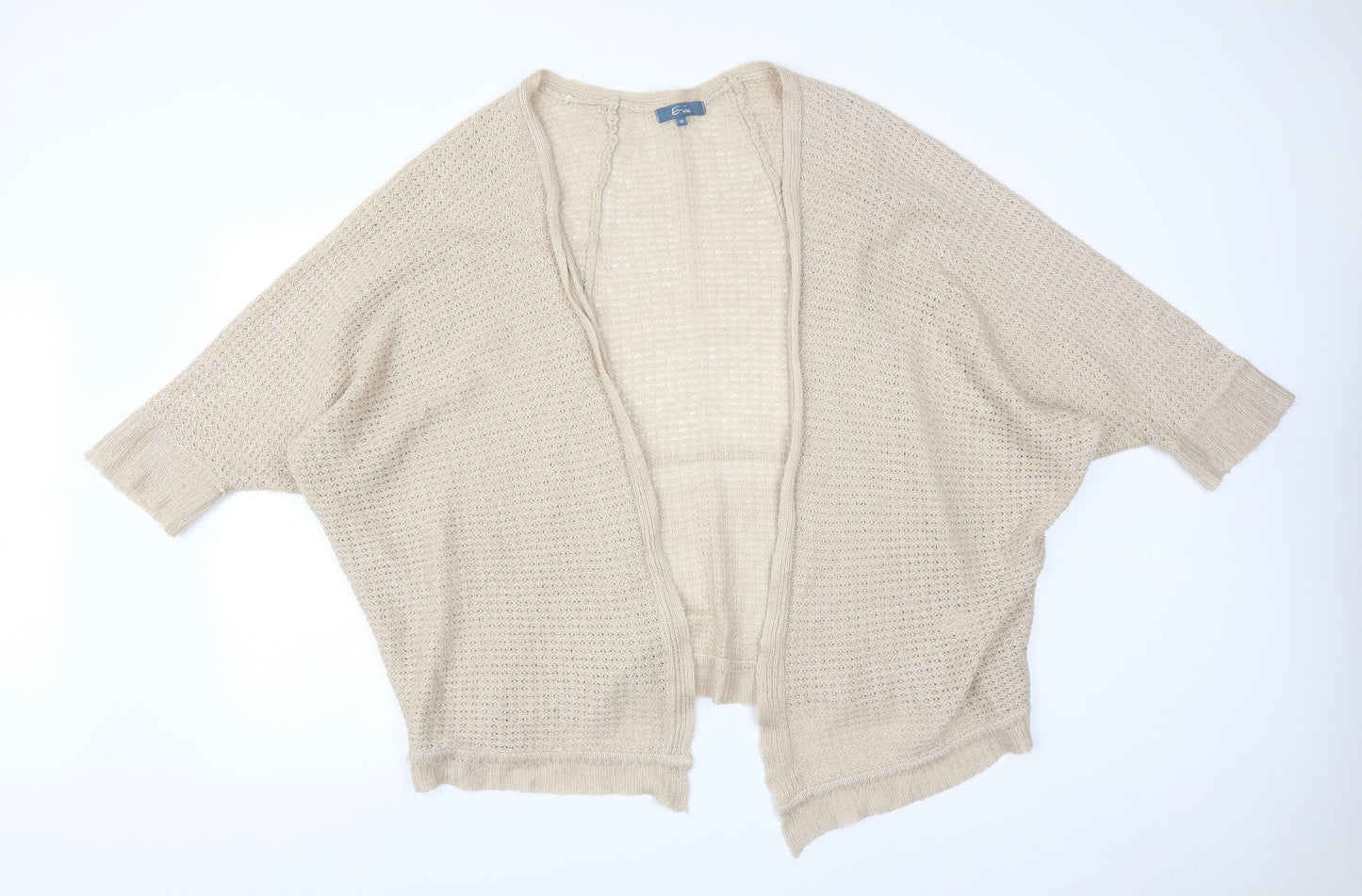 EVIE Womens Beige   Cardigan Jumper Size 14
