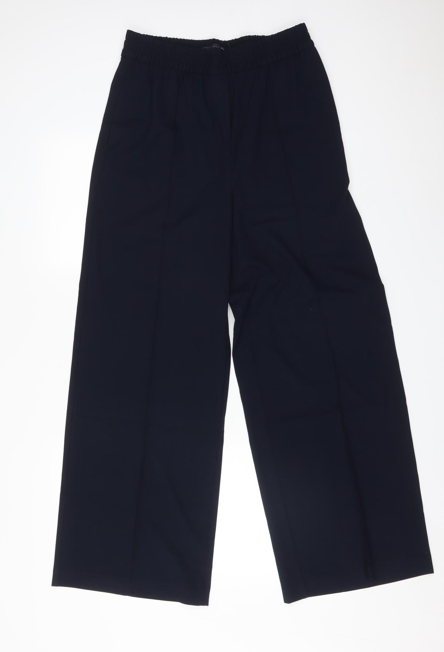 M&S Womens Blue   Dress Pants Trousers Size 10 L29 in