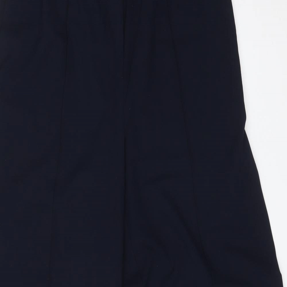 M&S Womens Blue   Dress Pants Trousers Size 10 L29 in