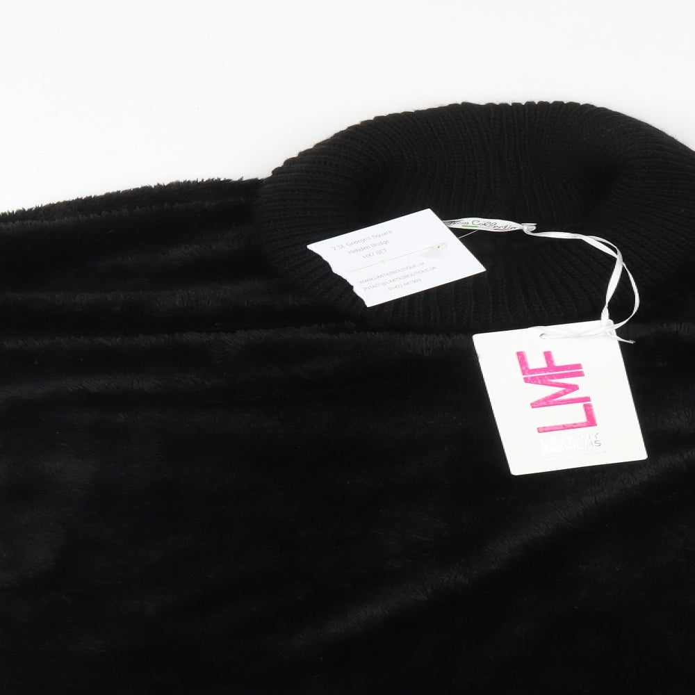 LOVE MY FASHION Womens Black   Pullover Jumper Size 12