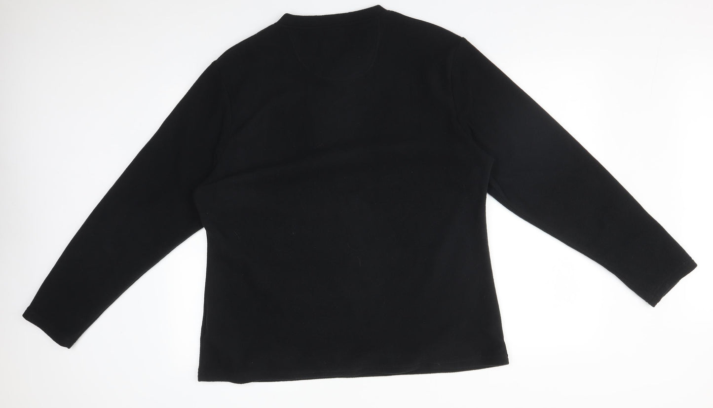 Peter Storm Womens Black   Pullover Jumper Size 18