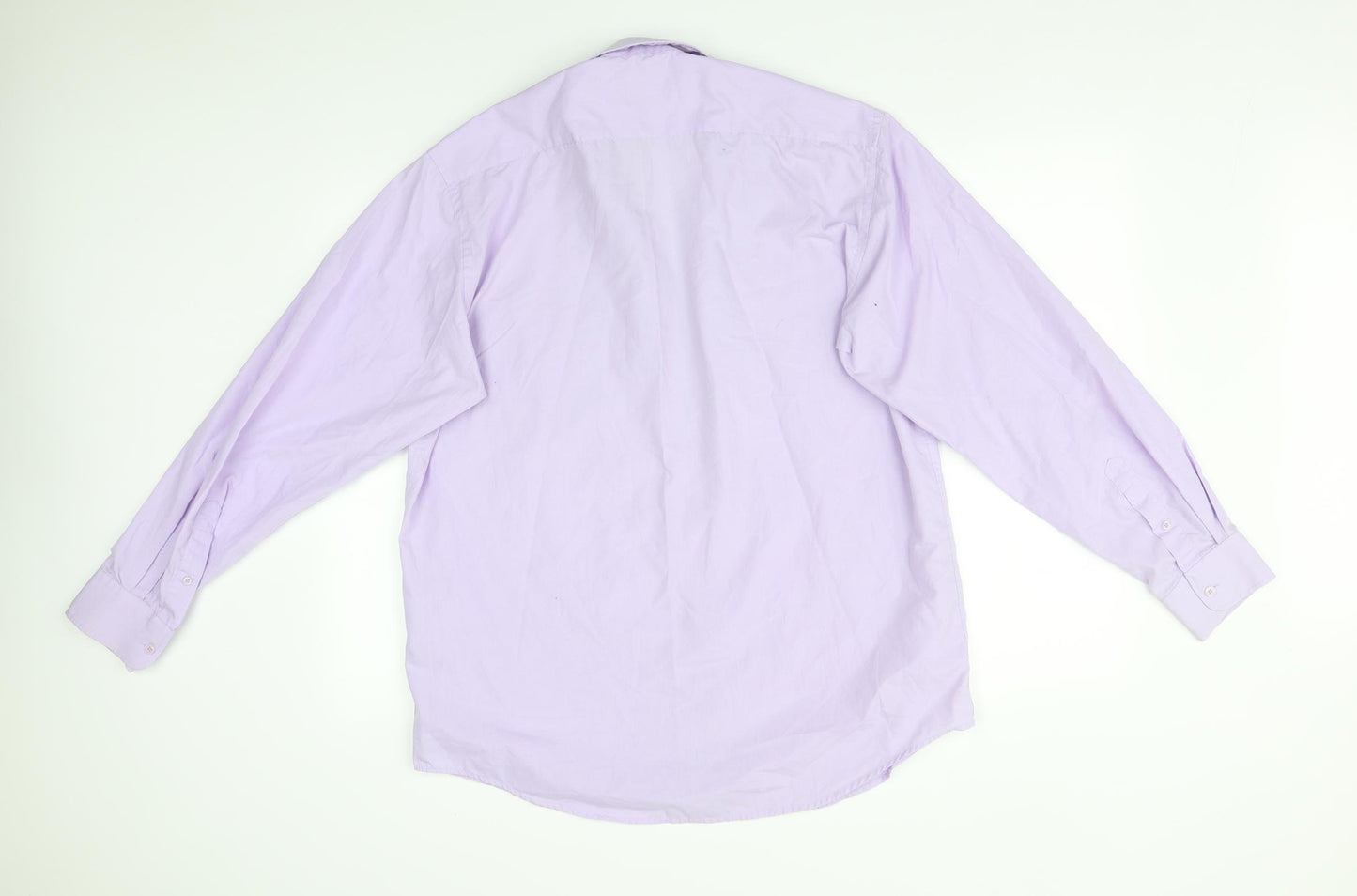 HUSTON HARBOUR Mens Purple    Dress Shirt Size 40