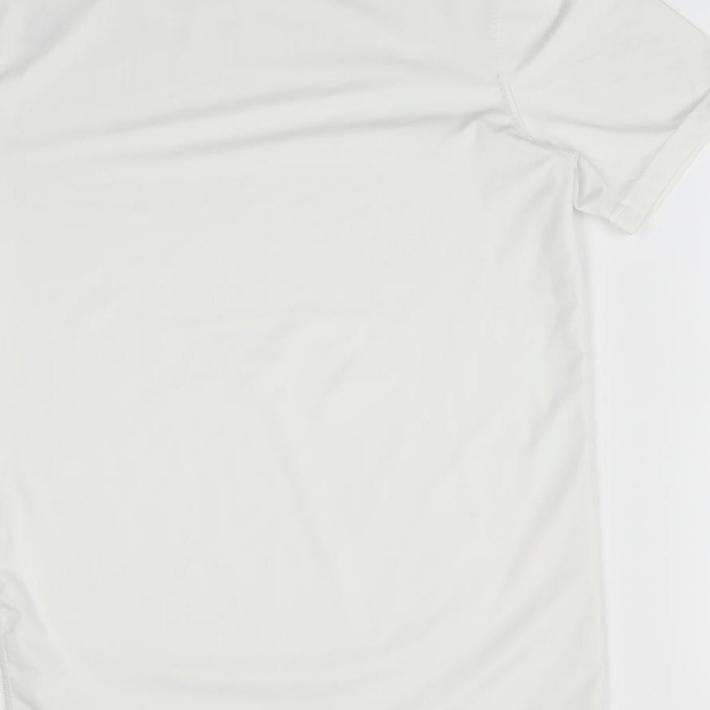 Reebok Mens White   Basic T-Shirt Size S