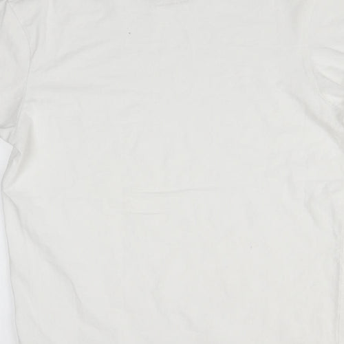 Primark Mens White    T-Shirt Size S