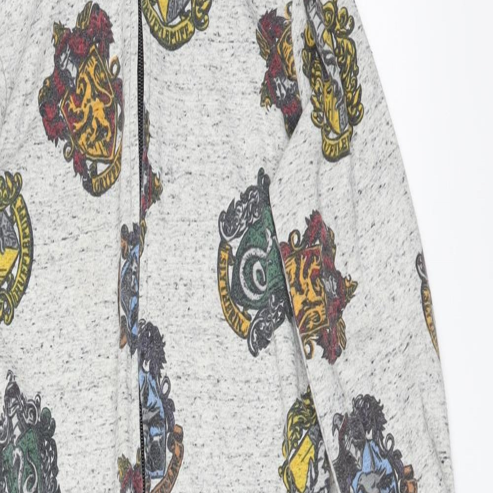 TESCO Boys Grey Geometric   One Piece Size 9-10 Years  - HARRY POTTER