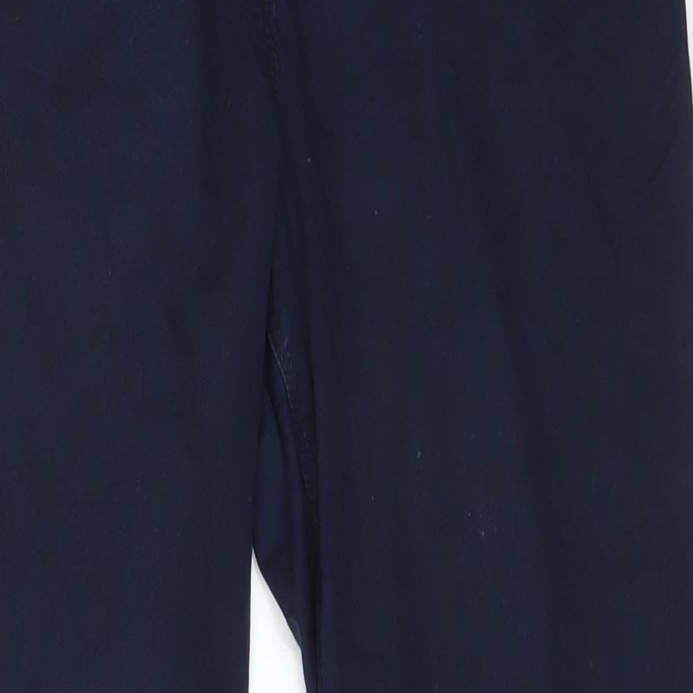 George Womens Blue   Straight Jeans Size 12 L28 in