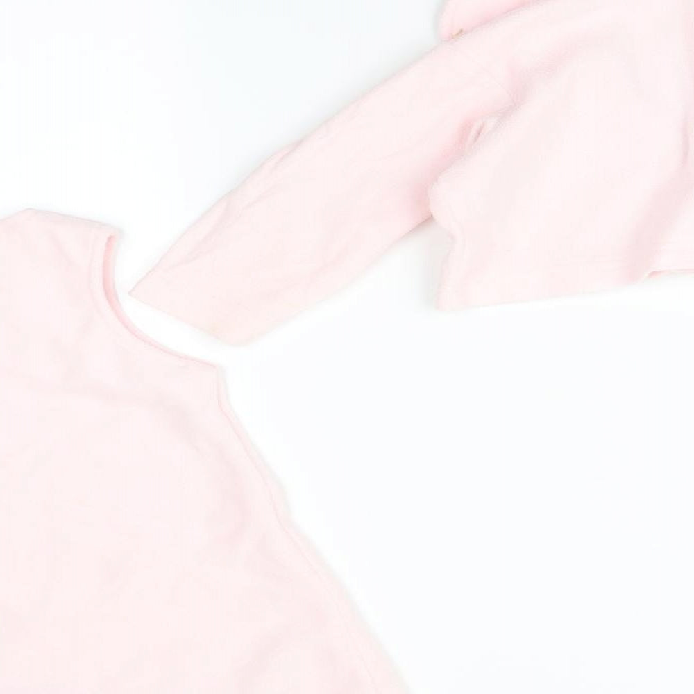 M&S Girls Pink Floral  A-Line  Size 6-9 Months