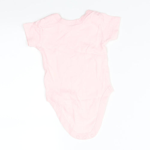 NEXT Girls Pink   Babygrow One-Piece Size 6-9 Months