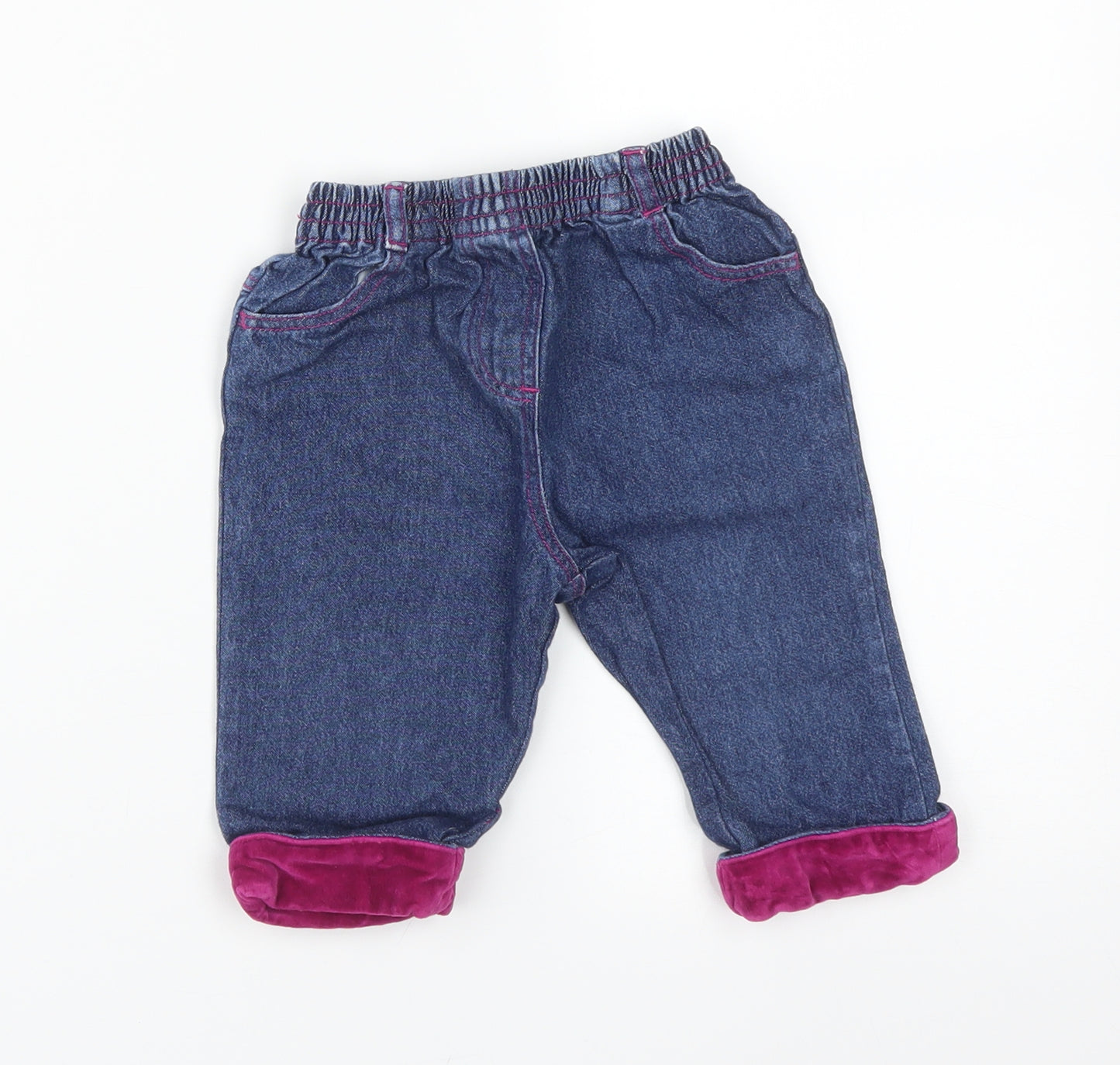 George Girls Blue    Jeans Size 6-9 Months