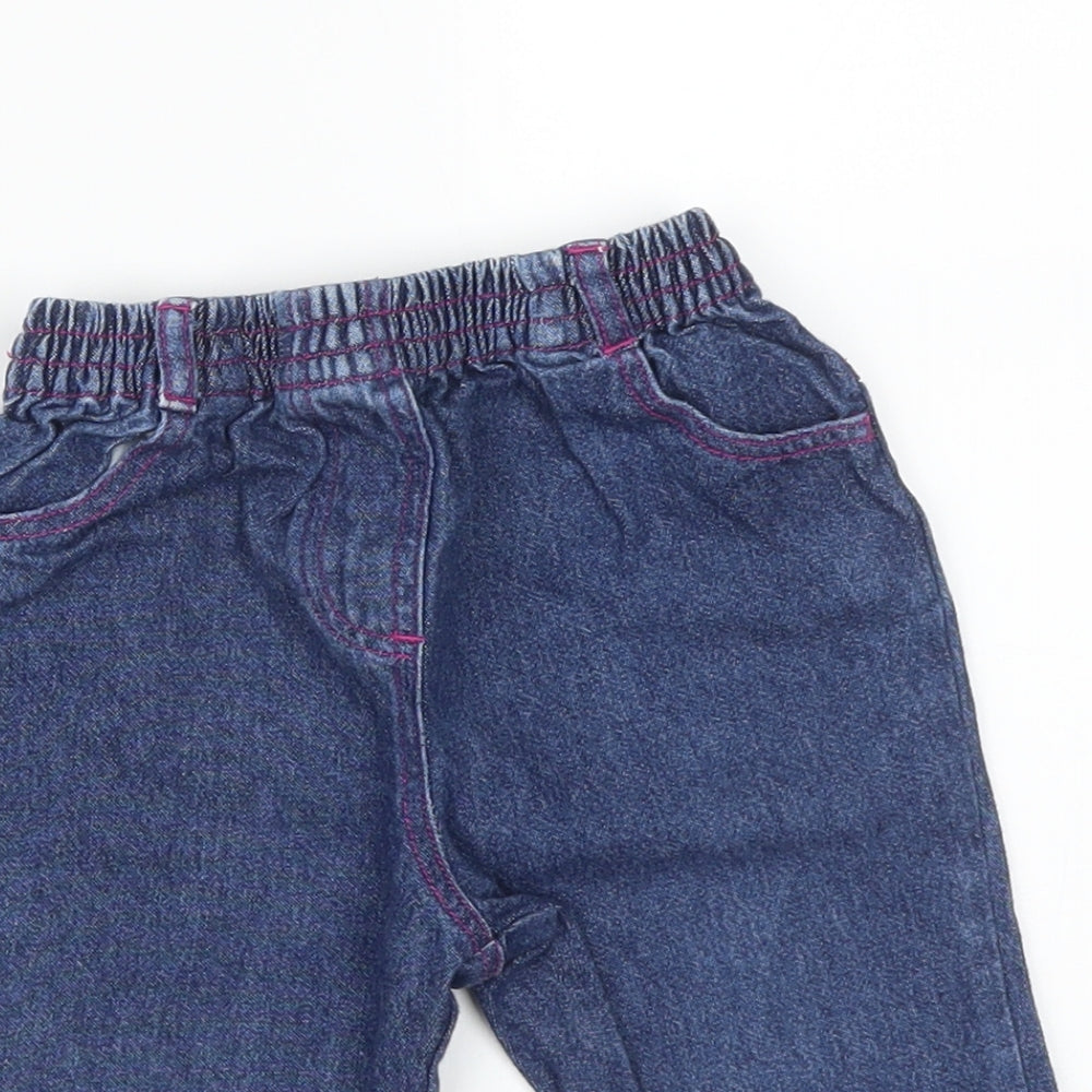 George Girls Blue    Jeans Size 6-9 Months