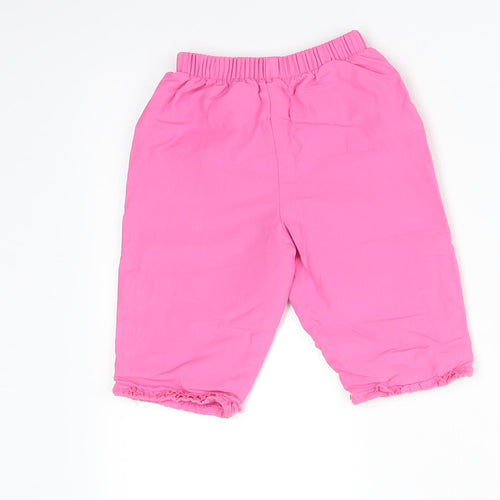 George Girls Pink    Trousers Size 6-9 Months
