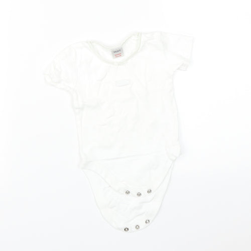 NEXT Baby White   Babygrow One-Piece Size 6-9 Months