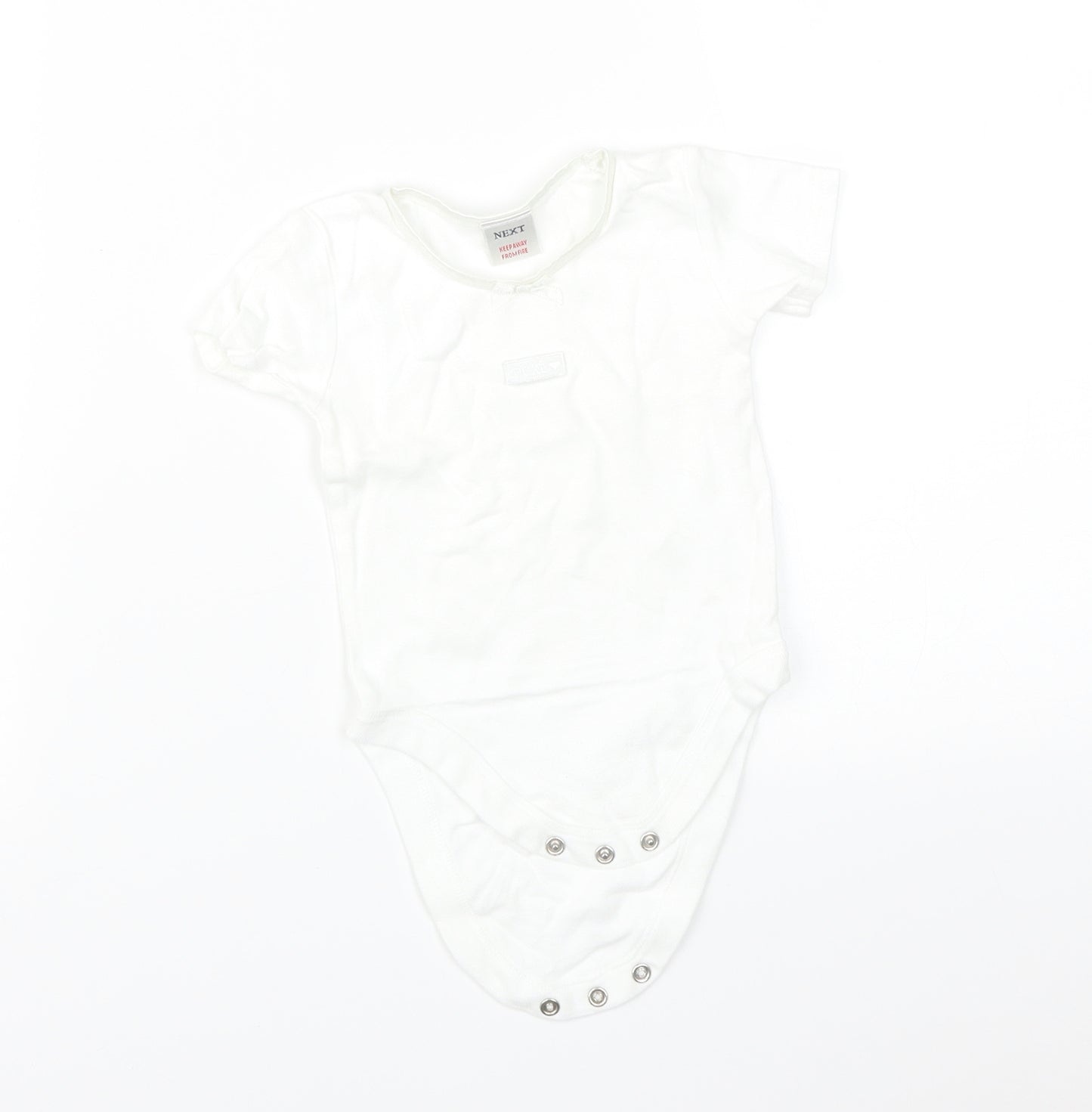 NEXT Baby White   Babygrow One-Piece Size 6-9 Months