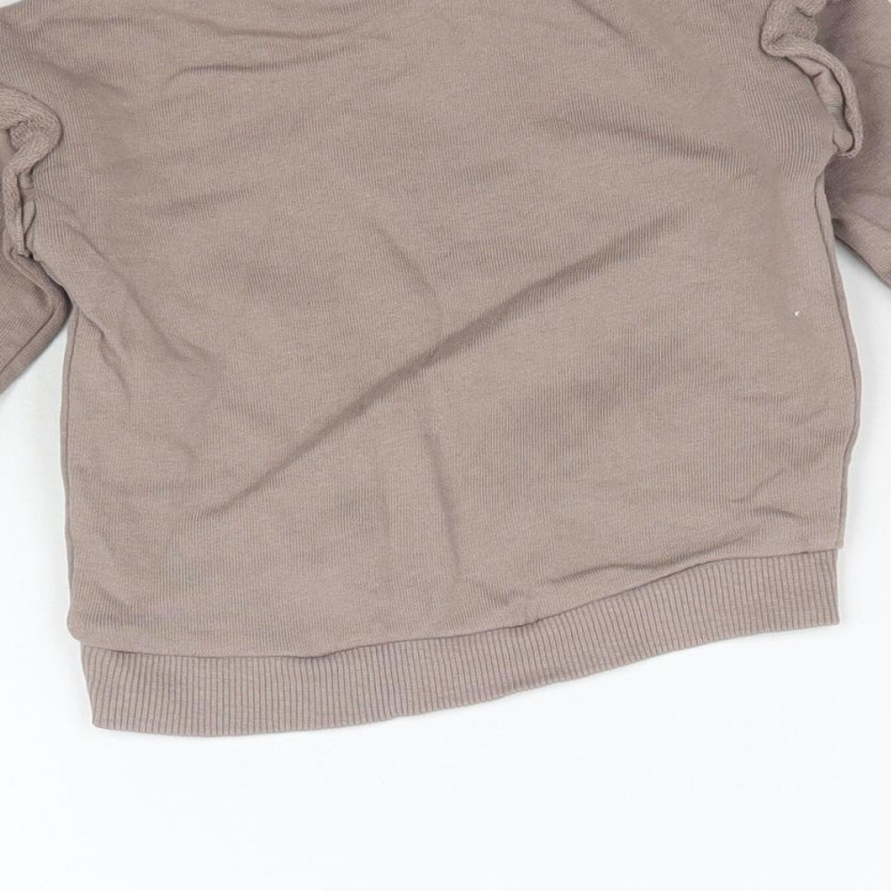 George Girls Brown   Basic T-Shirt Size 3-6 Months  - Winnie The Pooh