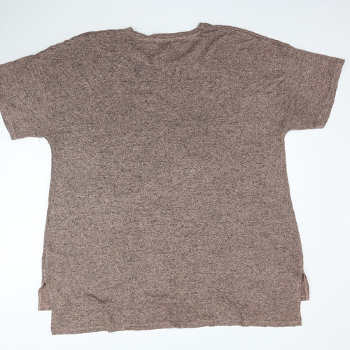 Primark Womens Multicoloured  Knit Basic T-Shirt Size 2XL