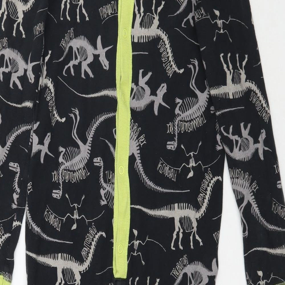 George Boys Black Solid   One Piece Size 12-13 Years  - Dinosaur print onesie