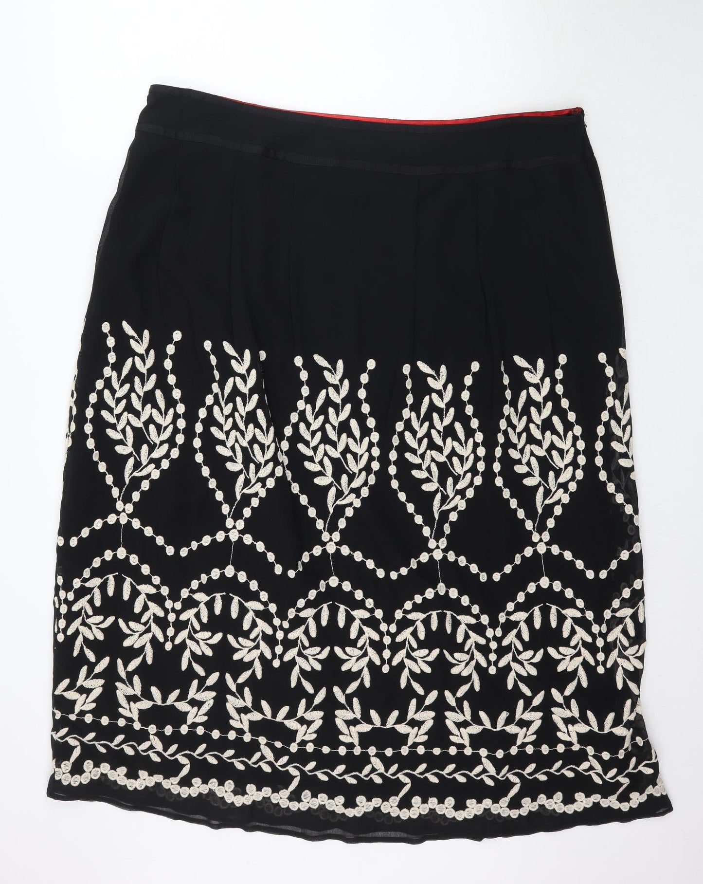 Marks and Spencer Womens Black   A-Line Skirt Size 22