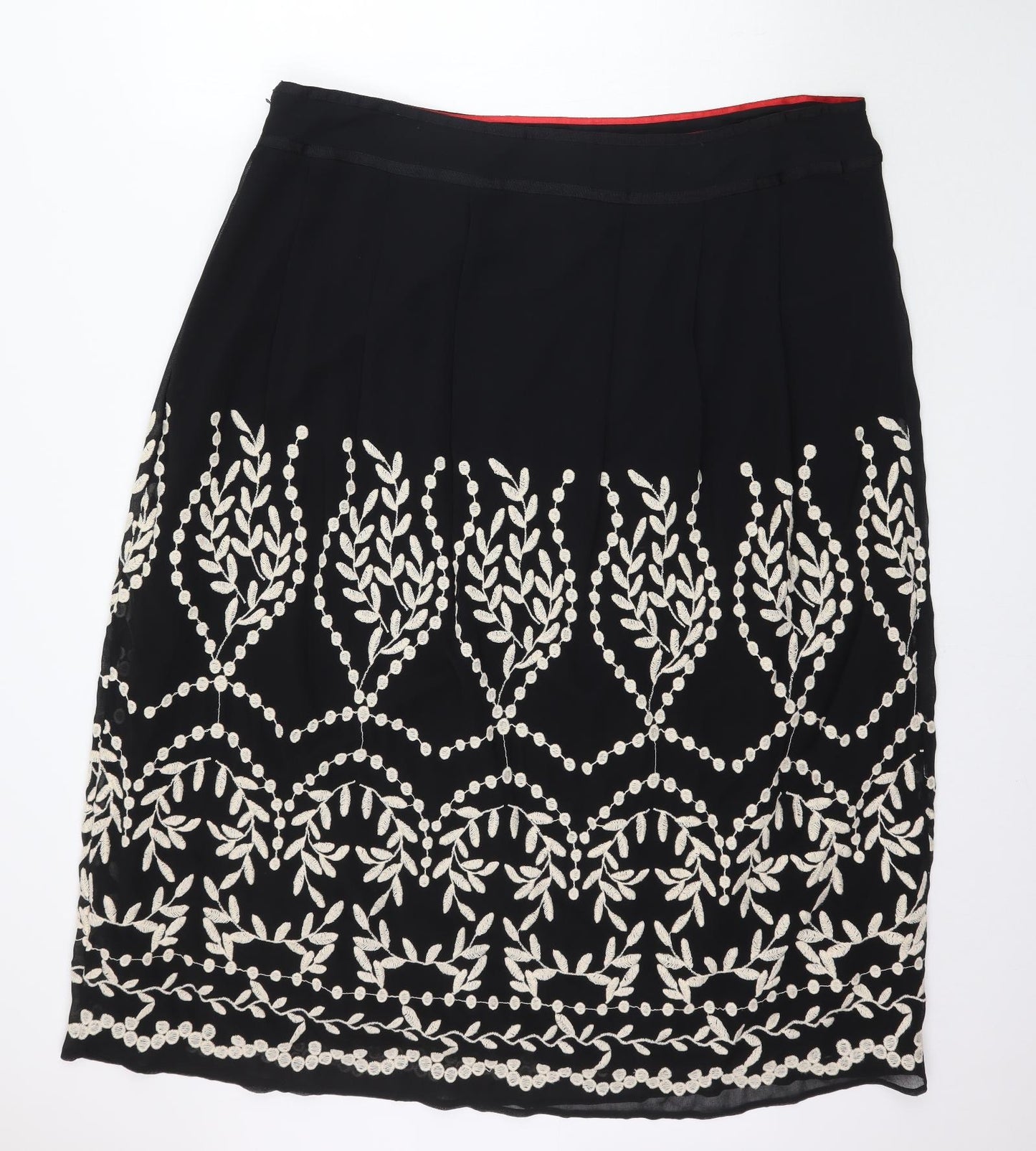 Marks and Spencer Womens Black   A-Line Skirt Size 22