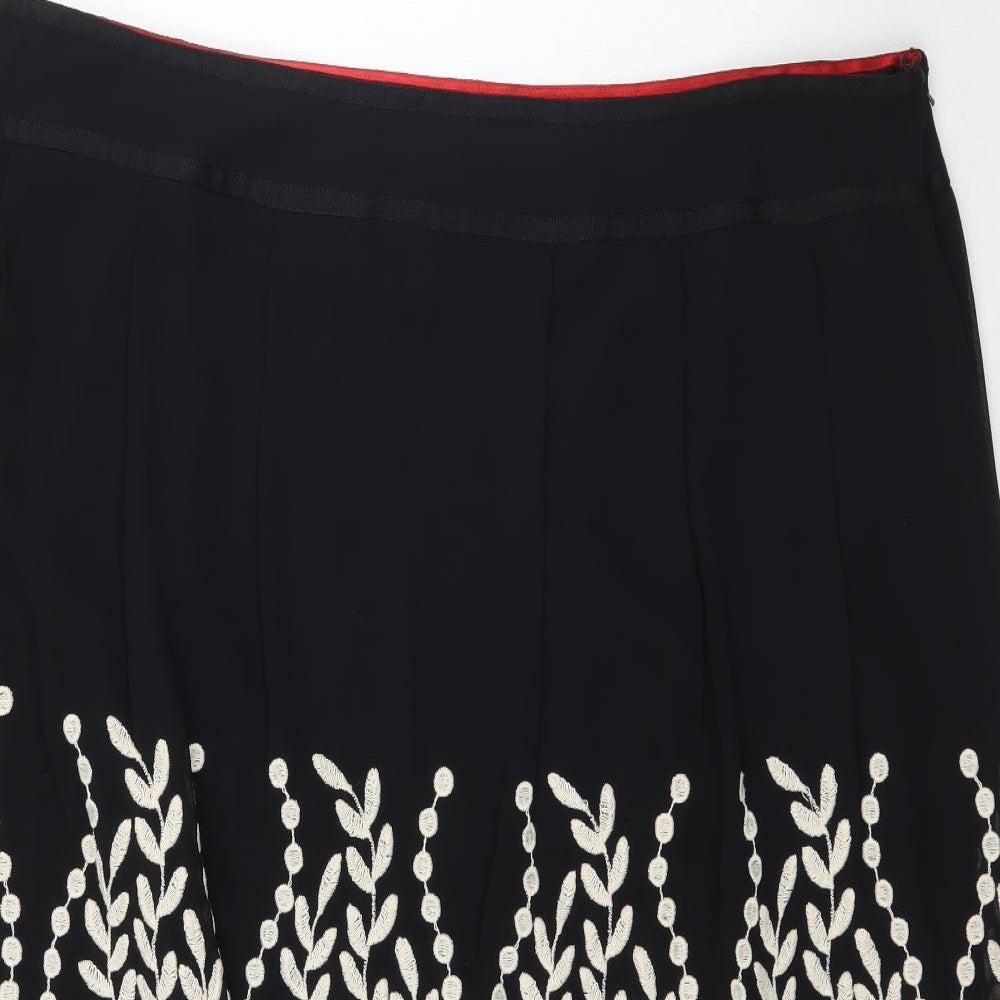 Marks and Spencer Womens Black   A-Line Skirt Size 22