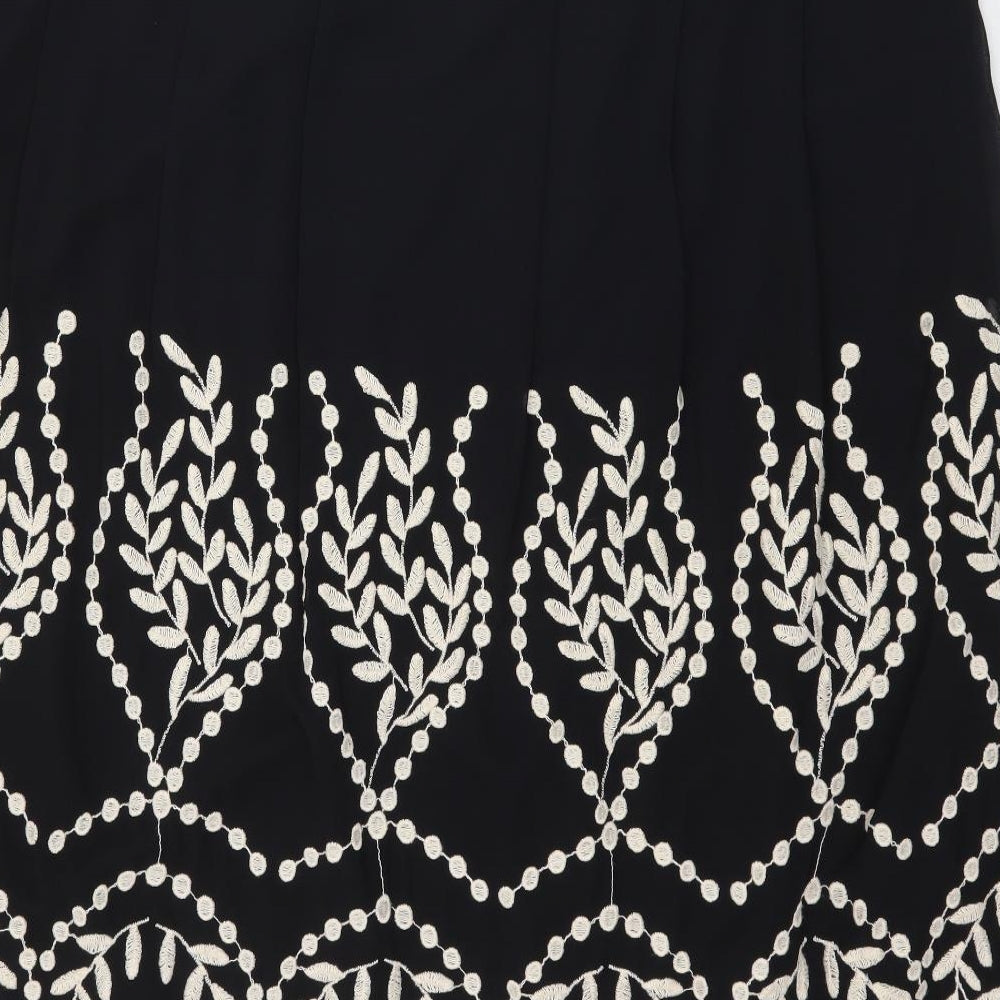 Marks and Spencer Womens Black   A-Line Skirt Size 22