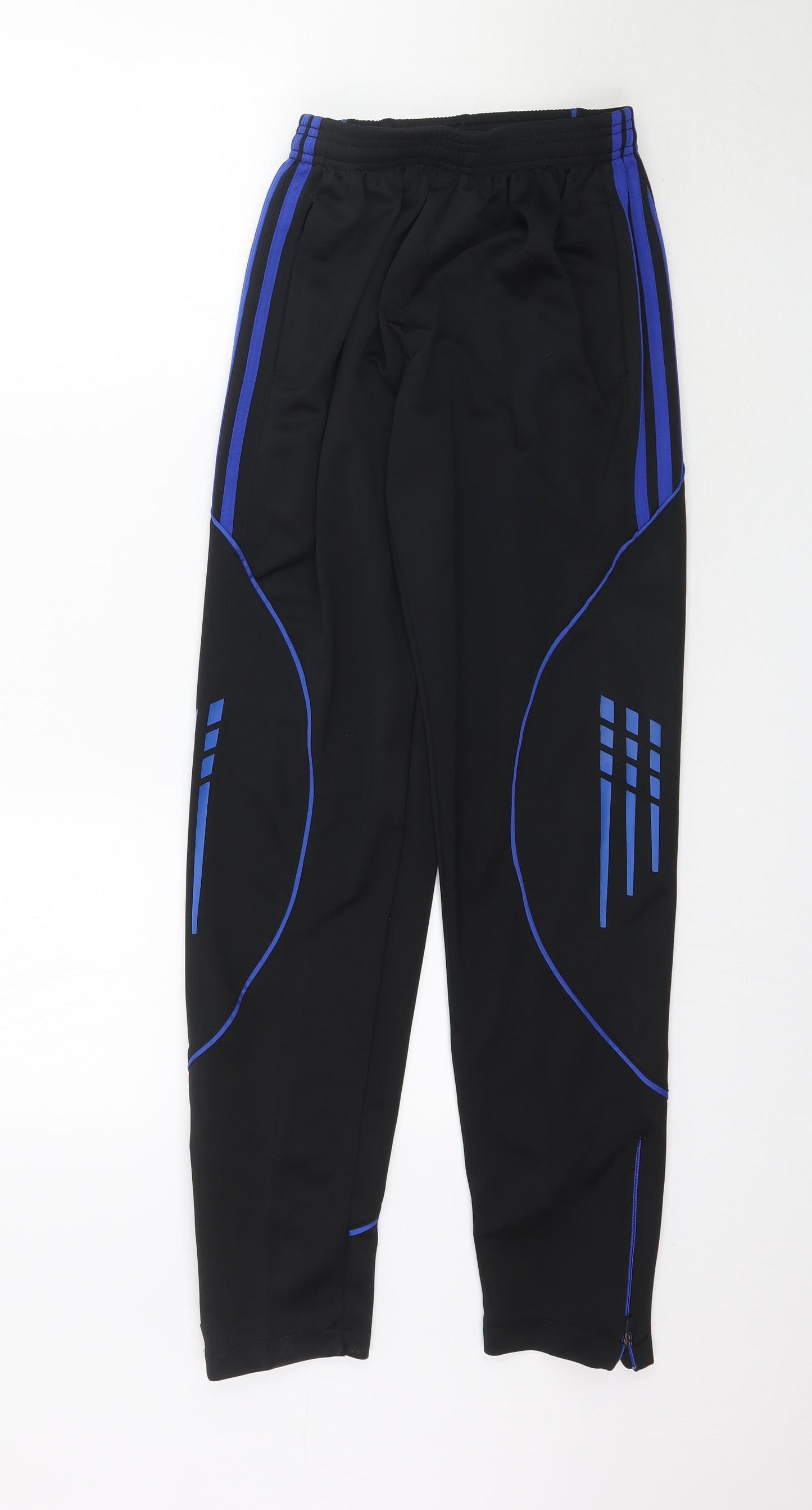 Preworn Boys Black   Jogger Trousers Size L