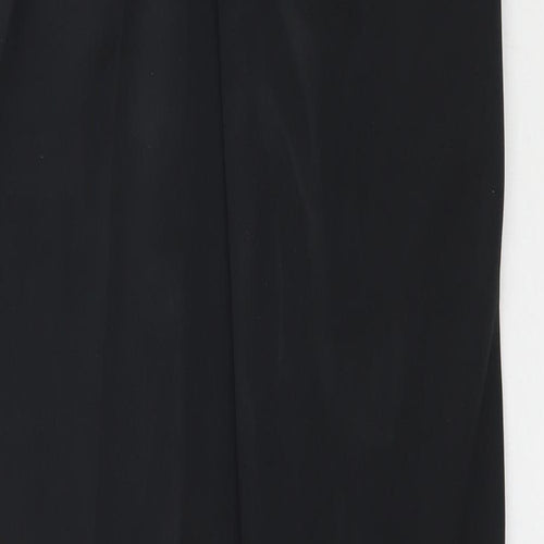 Preworn Boys Black   Jogger Trousers Size L