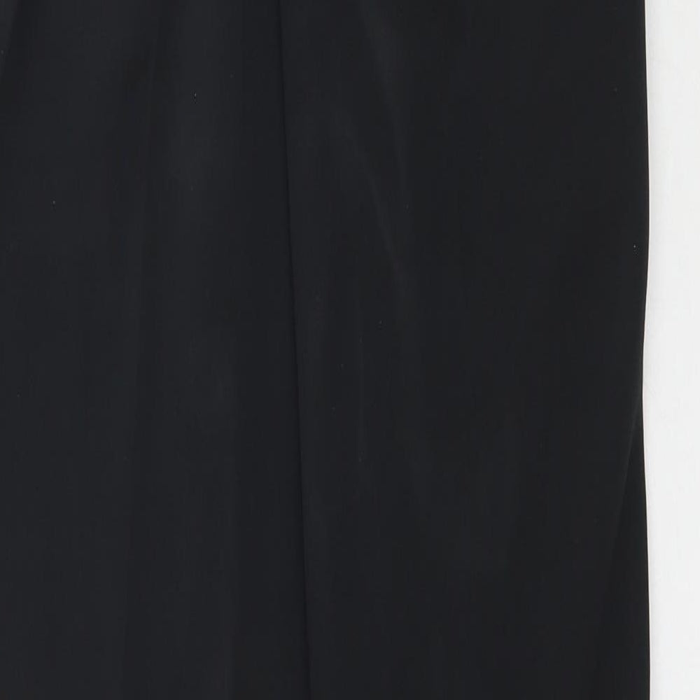Preworn Boys Black   Jogger Trousers Size L