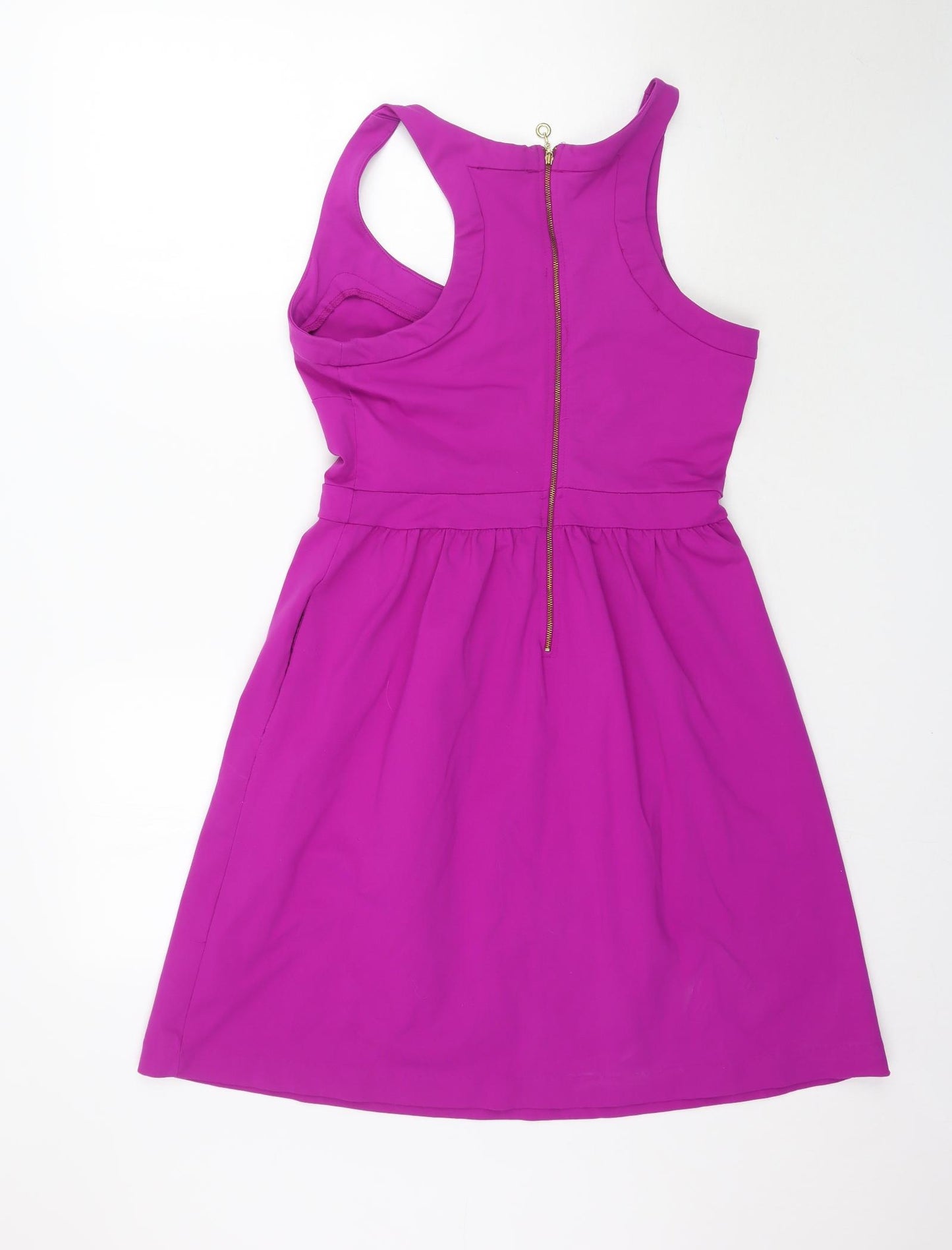 Cynthia Rowley Womens Purple   Fit & Flare  Size L