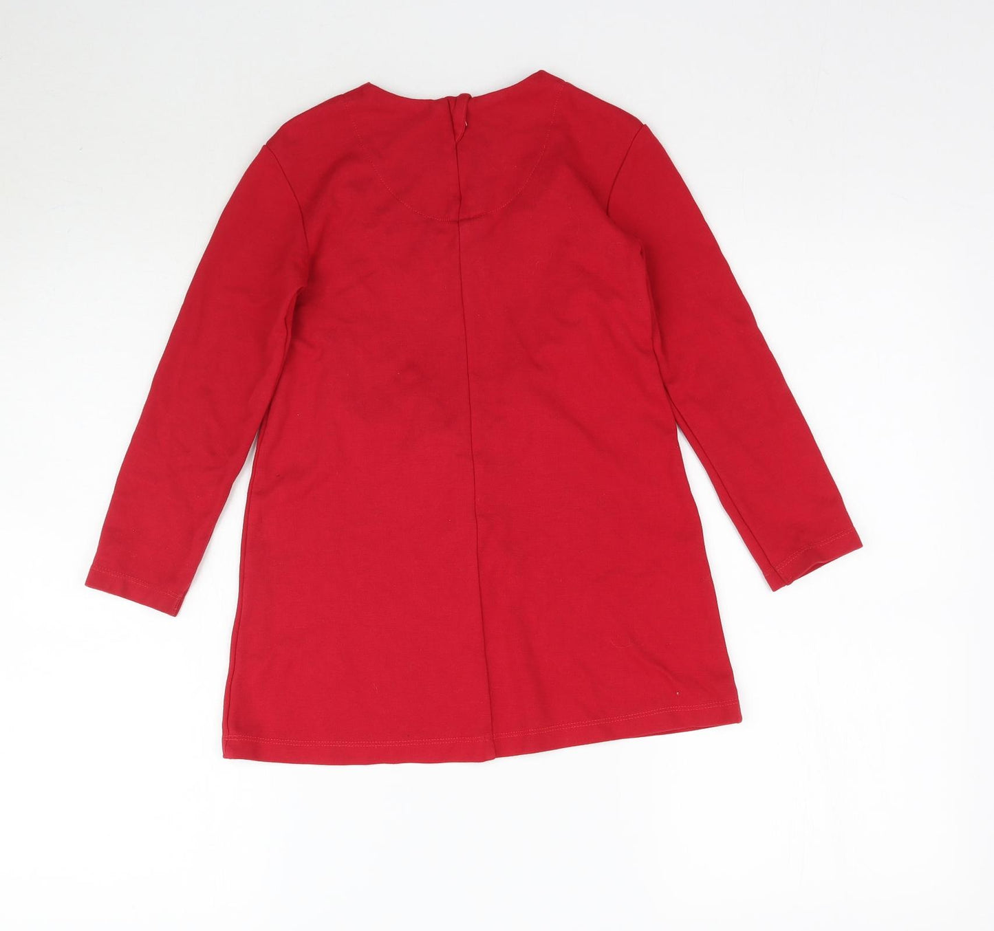 Agatha Ruiz De La Prada Girls Red   A-Line  Size 6 Years  - Love heart
