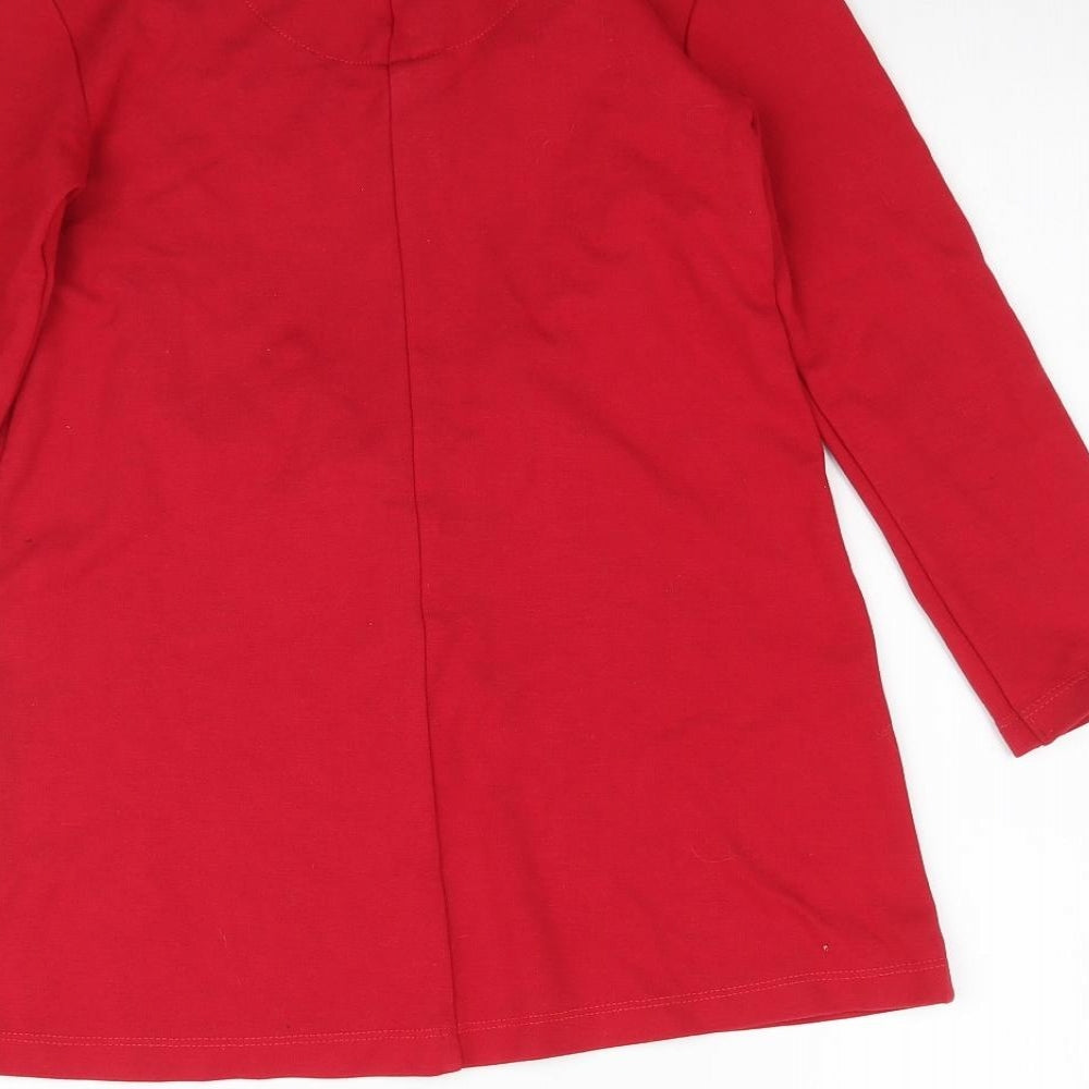 Agatha Ruiz De La Prada Girls Red   A-Line  Size 6 Years  - Love heart