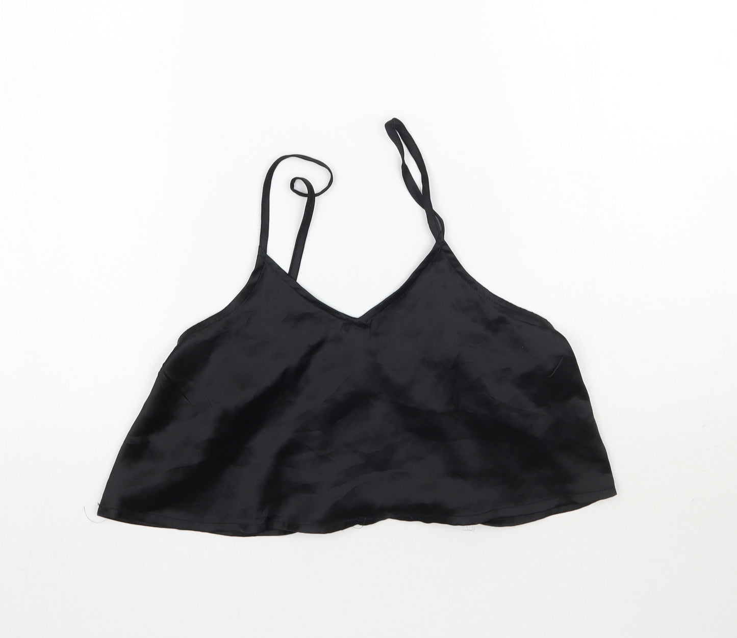 Pretty Little Thing Womens Black   Camisole Blouse Size S  - Cropped