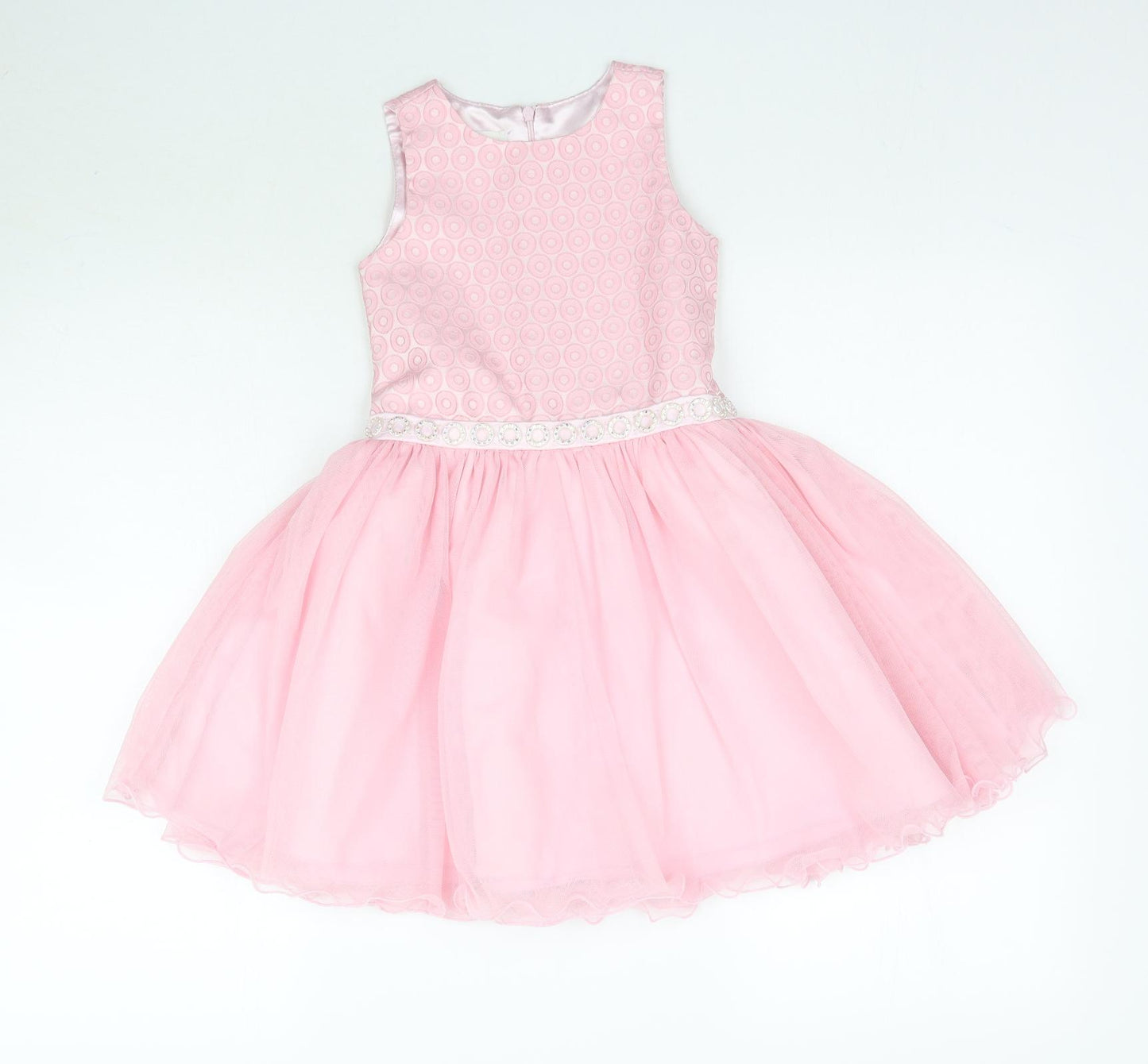 Cinderella Girls Pink   Fit & Flare  Size 4 Years