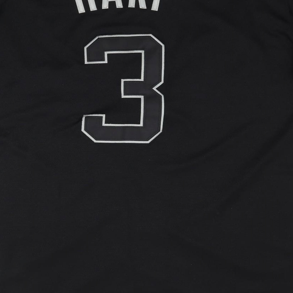 Majestic Mens Black    T-Shirt Size XL  - Phillies