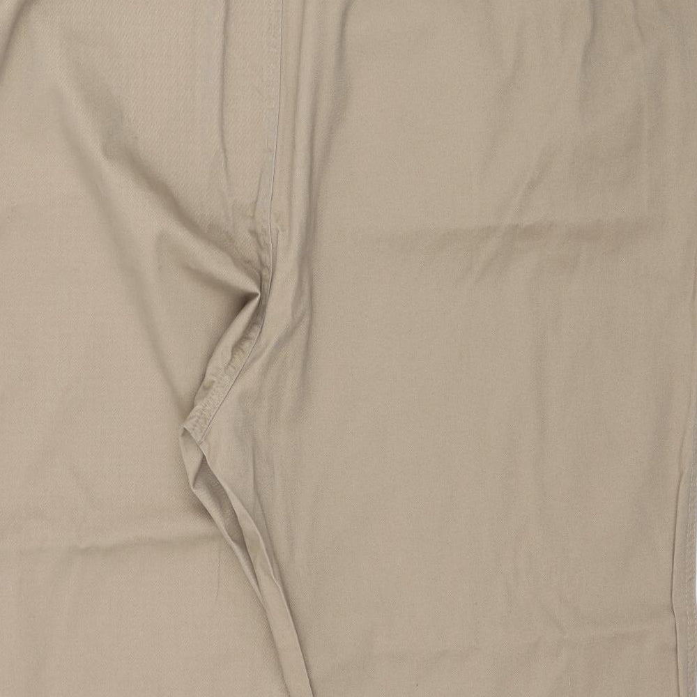 Cotton Traders Mens Beige   Capri Trousers Size 52 L24 in